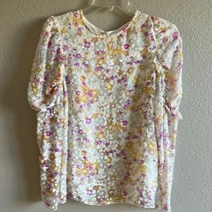 SeeByChloe velvet burned shirt